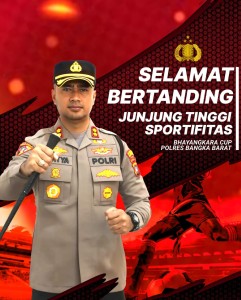 Turnamen Premium “Bhayangkara Cup” Kapolres Babar ajak Masyarakat Nonton bola
