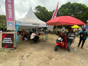 Kapolres Bangka Barat, Banjir Ucapan Terima Kasih dari peserta UMKM