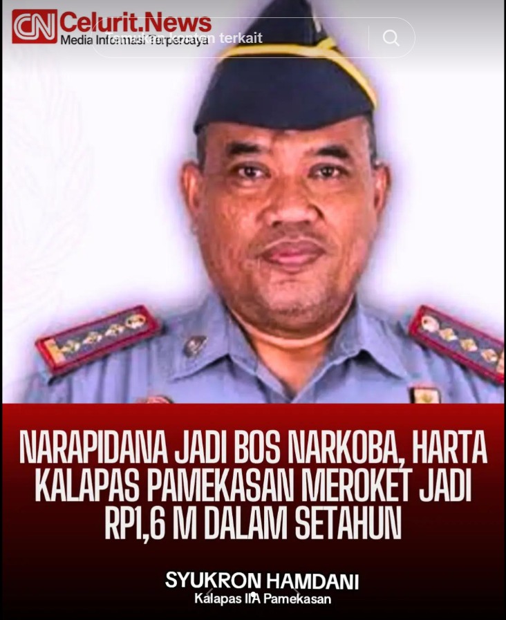 Kalapas Pamekasan Klarifikasi Soal Isu Keterlibatan Peredaran Narkoba