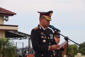 Pimpin Upacara Hari Kebangkitan Nasional, Kapolres Bangka Barat Tegaskan Semangat Mandiri dan Nasionalisme Personel