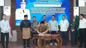 Bupati Bersama Gubernur dan Perusahaan Teken MoU Percepatan Pembangunan Jalan Khusus