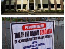 Penggugat: Edi Ashari Ajukan Banding,Perkara: 28/G/2024/PTUN.Ptk,Ke PT.TUN Banjar Masin, Karena Akibat Putusan Hakim Tak Memberikan Rasa Keadilan