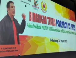 KONI Sumsel Gunakan Sistem Manajemen Pertandingan Canggih di PORPROV XV 2025