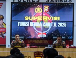 Bidhumas Polda Kalbar Supervisi ke Polres Sambas: Dorong Humas Jadi Garda Terdepan Citra Polri