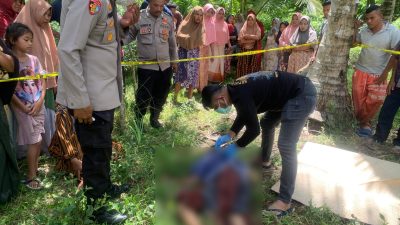 Tak Kembali Sejak Semalam, M. Jafar Ditemukan Tak Bernyawa Di Kebun Kelapa