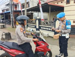 Operasi Patuh 2025, Propam Polres Lhokseumawe Periksa Kelengkapan Surat dan Kendaraan Personel
