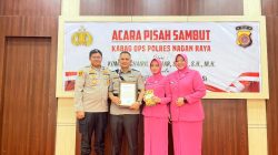 Haru Penuh Kehangatan Nyelimuti Pisah Sambut Kabag Ops Polres Nagan Raya