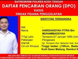 Pengecaran DPO Diduga Gelapkan HP Milik Klien, Polisi Aceh Tengah Buru Seorang Pengacara