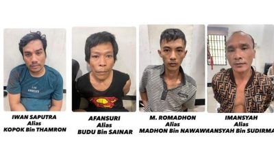 Iwan ‘Kopok’ Otaki Sindikat Curanmor di 44 Lokasi di Palembang