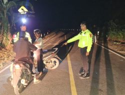Polres Bangka Barat Tanggap Tangani Kecelakaan di Desa Ibul, Satu Korban Meninggal Dunia