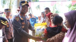 Kapolres Aceh Utara Pimpin Gerakan Pangan Murah, Warga Cot Girek Nikmati Harga Terjangkau