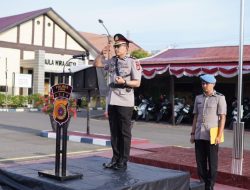 Kapolres Pidie Pimpin Upacara Hari Juang Polri Tahun 2025