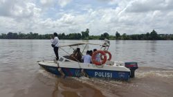 Patroli ke Sungai Kapuas, Polres Sekadau Pastikan Tidak Ada Aktivitas PETI