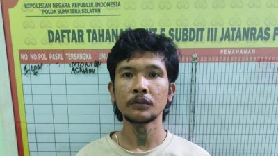 Residivis Pembobol Gereja Kembali Ditangkap Polisi di Palembang