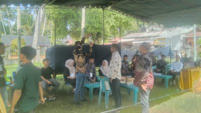 Bukhari, S.Pd.i terpilih sebagai Geuchik Gampong Tanjong Siron Kecamatan Kuta Blang.